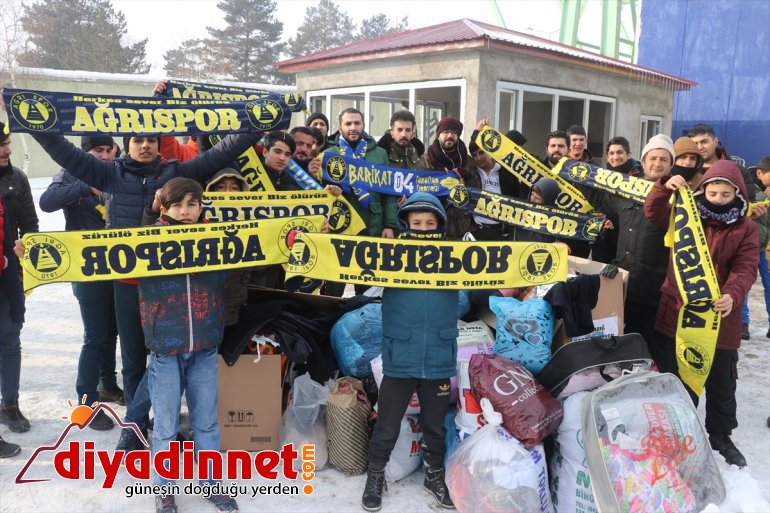 taraftarlardan Ağrılı Elazığ