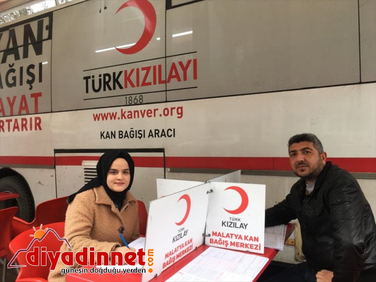 Malatya'da Yeşilyurt Ziraat Odası kan bağışı yaptı