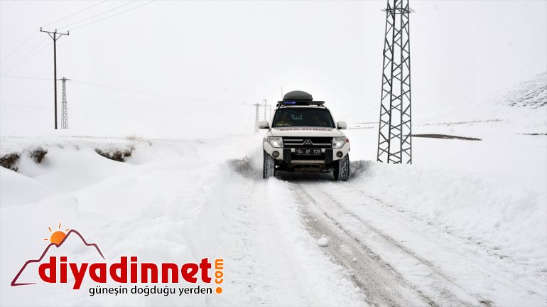 köydeki saatlik ekiplerin hasta, kardan kapanan çalışmasıyla kurtarıldı 2 Yolu 6