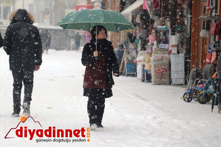 Ağrı da kar yağışı ve soğuk hava etkisini sürdürüyor2