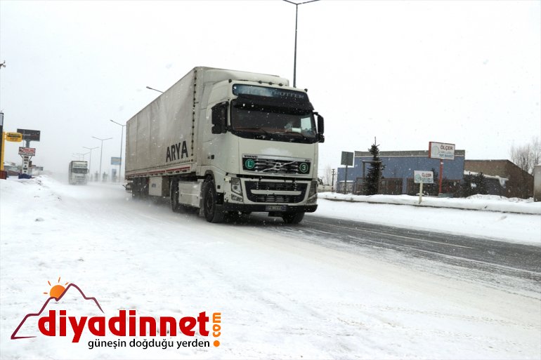 Ağrı da kar yağışı ve soğuk hava etkisini sürdürüyor3