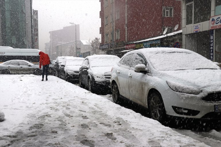 ağrı kış köy yolu kapandı ağrının kışı soğuk1