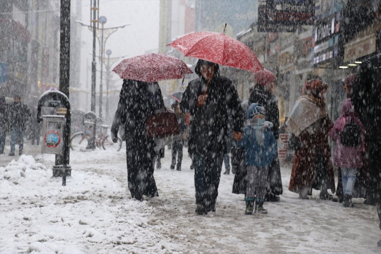 ağrı kış köy yolu kapandı ağrının kışı soğuk4