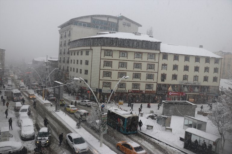 ağrı kış köy yolu kapandı ağrının kışı soğuk5