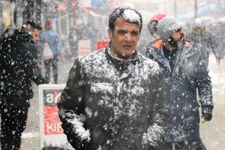 ağrı kış köy yolu kapandı ağrının kışı soğuk7