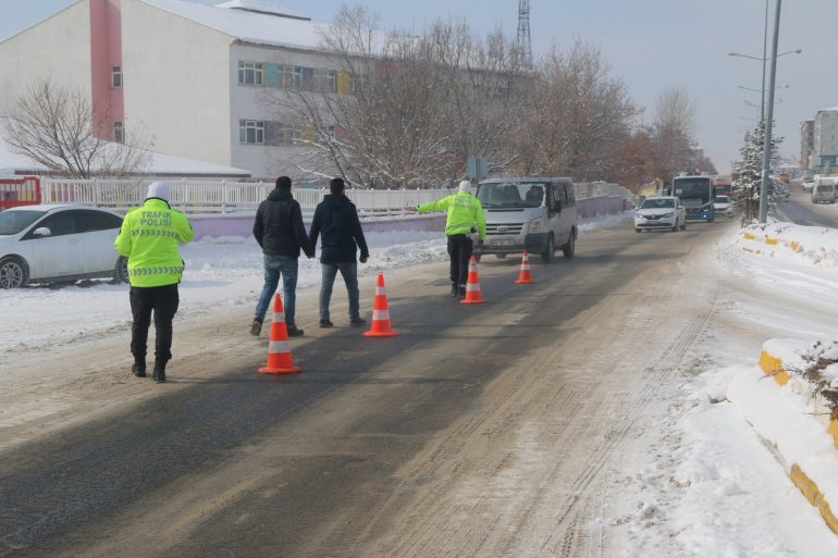 ağrı korsan taksi denetimi2