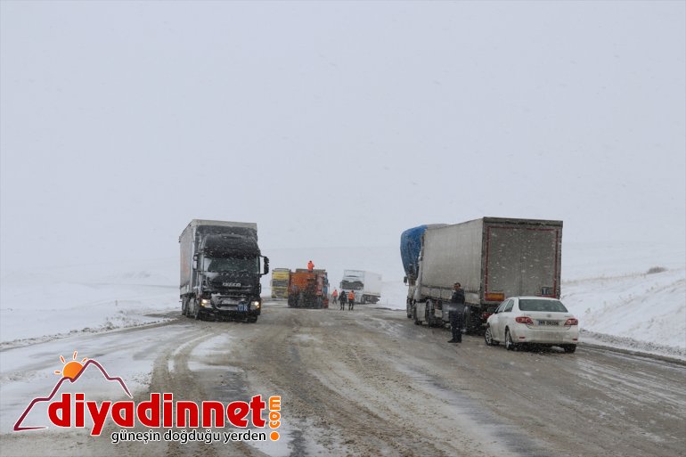 ulaşımı AĞRI ve aksatıyor - Kar tipi 3
