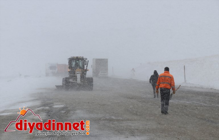 AĞRI tipi ve aksatıyor Kar - ulaşımı 9