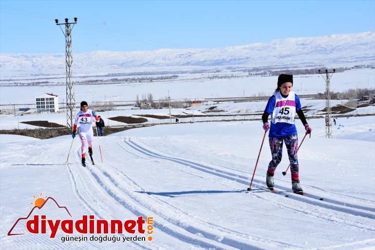 Şampiyonası başladı MUŞ Kayaklı Üniversitelerarası Koşu - Türkiye 5