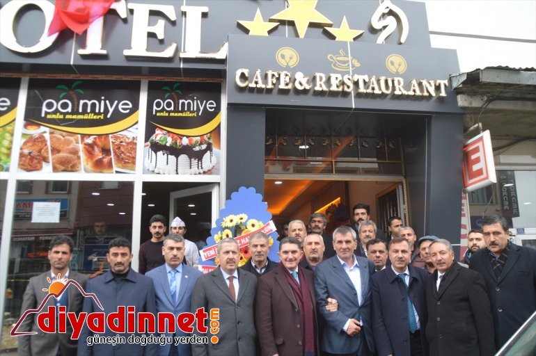 Milletvekili otel katıldı açılışına Çelebi 2