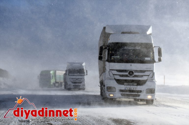 ulaşıma Tendürek kar tipi engeli ve Geçidi