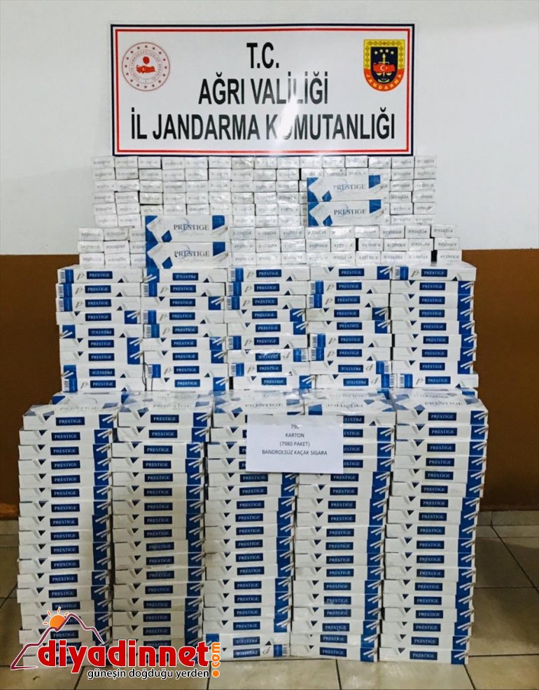 Ağrı'da jandarma kaçakçılara geçit vermedi