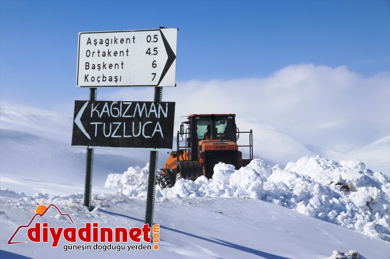 başında kaplanları AĞRI gece gündüz - Kar görev 14