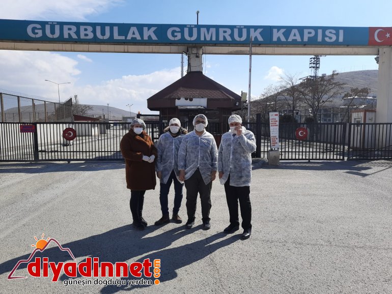 GÜRBULAK SINIR kapısı koronavirüs2