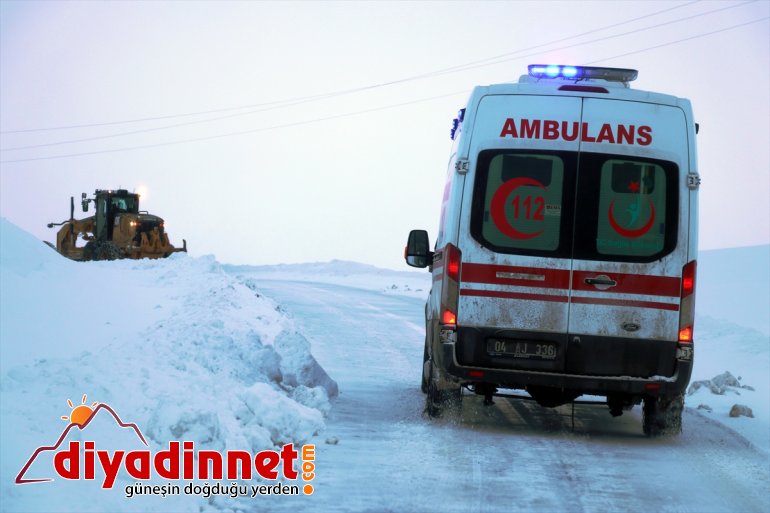 seferber kadını için hastaneye hamile köydeki ulaştırmak Ekipler - AĞRI oldu 9