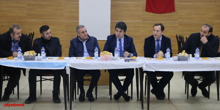 İspir Belediye Başkanı Ahmet Coşkun, ilçede sanayi esnafıyla buluştu