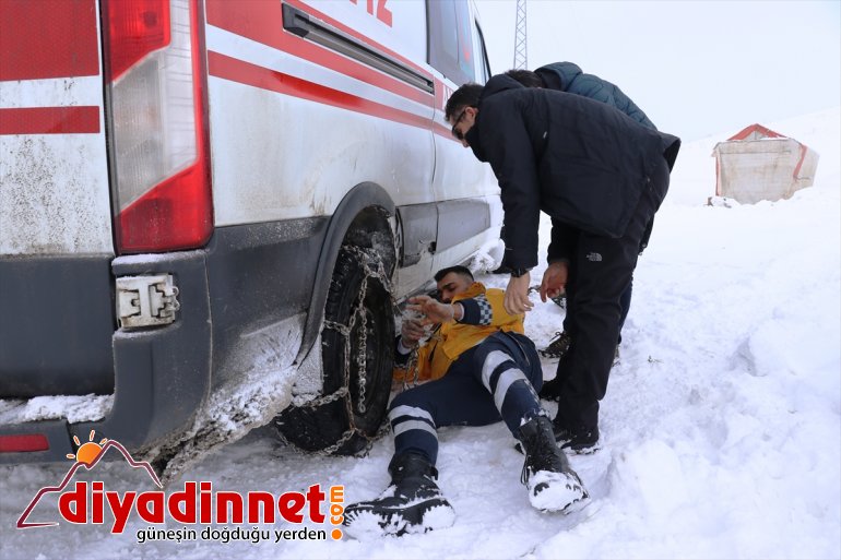 seferber oldu ulaştırmak hastaneye için Ekipler kadını hamile - köydeki AĞRI 10