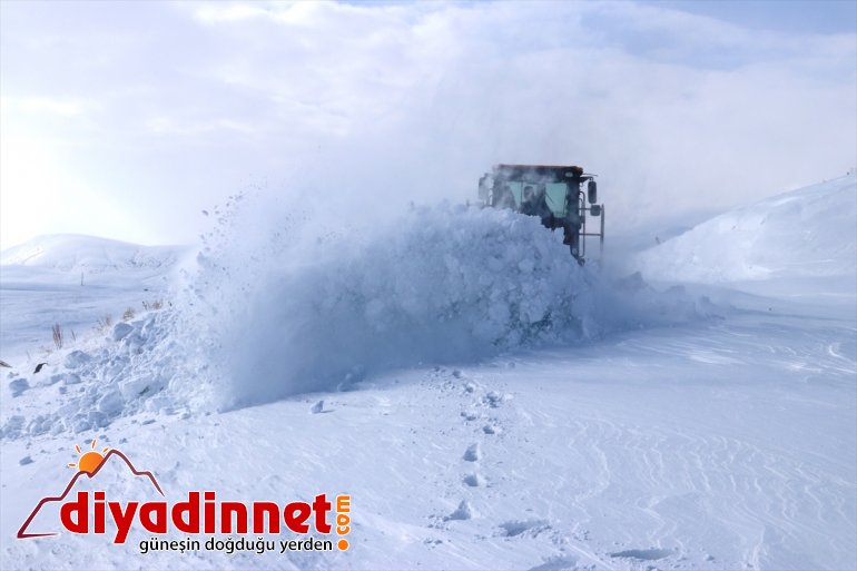AĞRI kaplanları başında gündüz görev - Kar gece 6