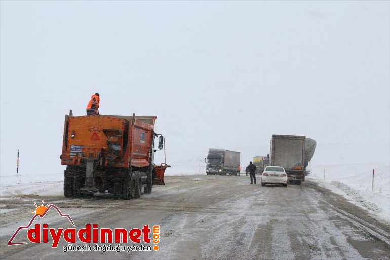 tipi AĞRI - ve ulaşımı aksatıyor Kar 6
