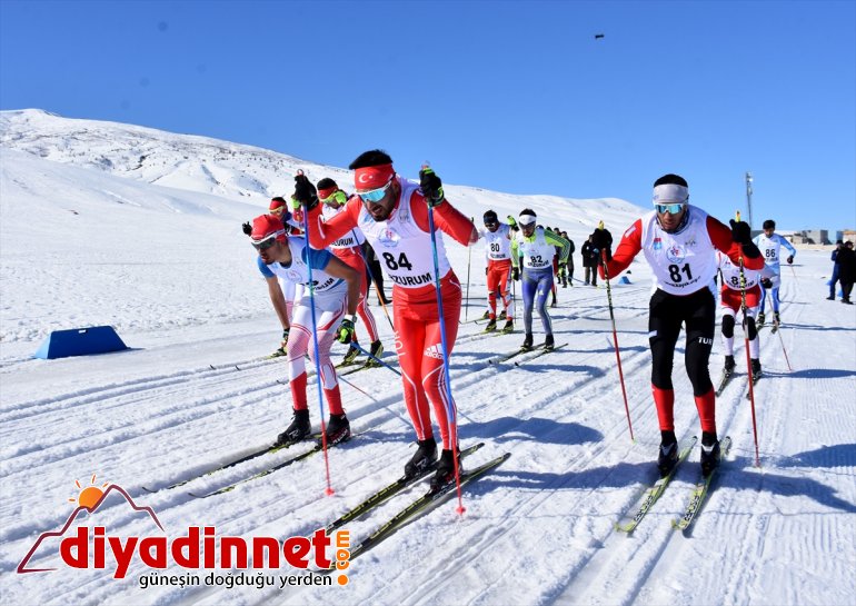 MUŞ Koşu - Şampiyonası Kayaklı başladı Üniversitelerarası Türkiye 8