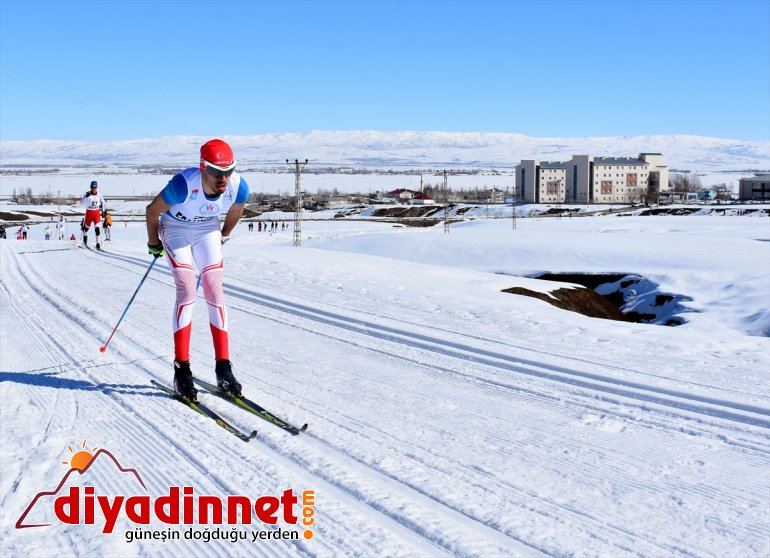MUŞ başladı Kayaklı Şampiyonası - Koşu Türkiye Üniversitelerarası 9