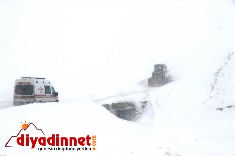 saatte hastaneye 4 kadını ulaştırdılar - tipide ve AĞRI Kar felçli 6