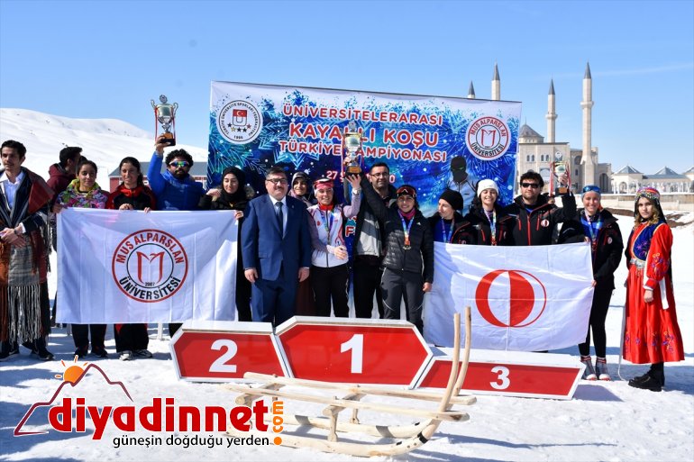 sona Kayaklı Şampiyonası erdi Türkiye Muş