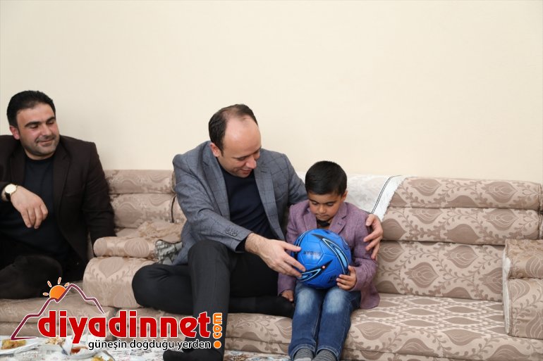 ailelerine ziyaret şehit Kaymakam Solak