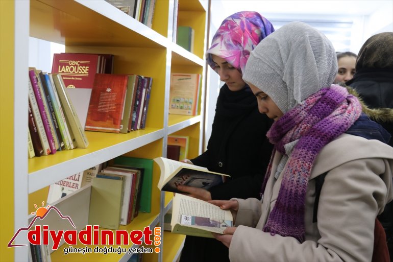 Elban, katıldı  Valisi  kütüphane açılışına Taşlıçay