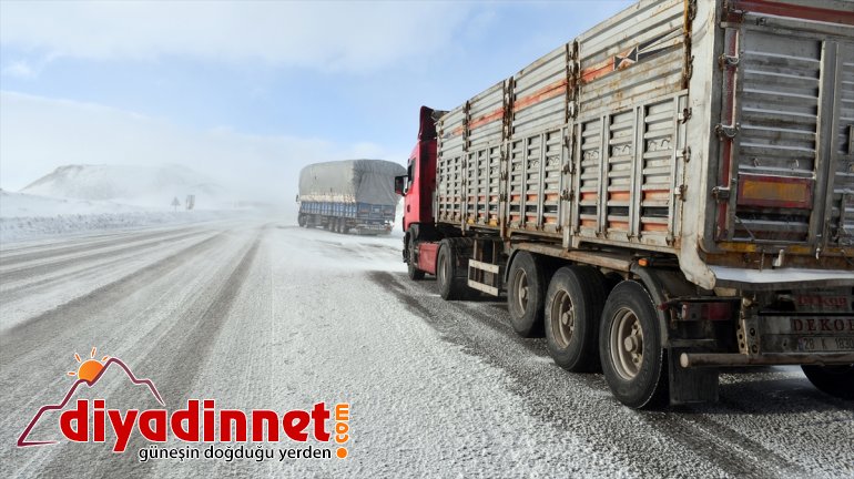 ve ulaşıma Tendürek engeli kar Geçidi