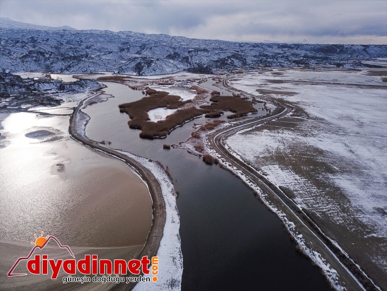 Türkiye'nin en büyük milli parkı beyaza büründü