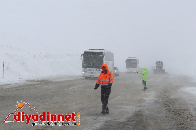 ve Kar - tipi AĞRI ulaşımı aksatıyor 12