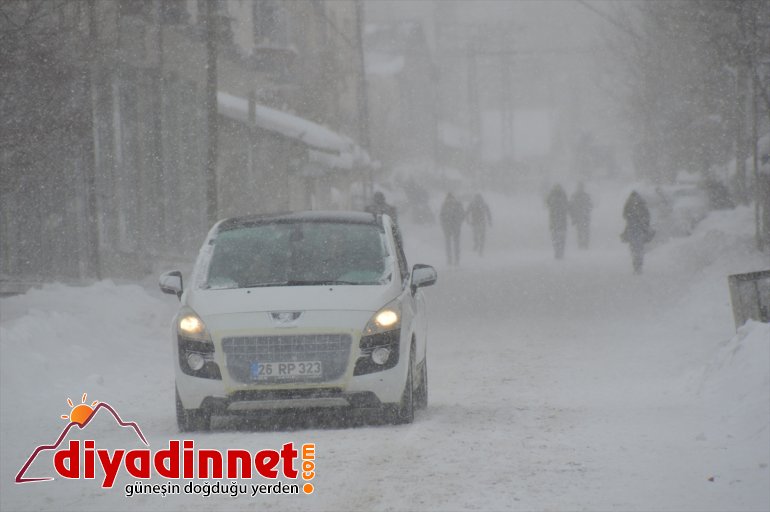 oluyor kar etkili Eleşkirt