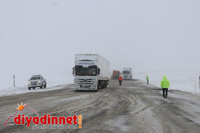 tipi ve ulaşımı aksatıyor Kar AĞRI - 5