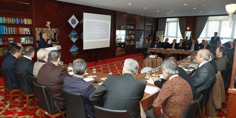 Veteriner Fakülteleri Dekanlar Konseyi Toplantısının ilki Erzurum'da yapıldı