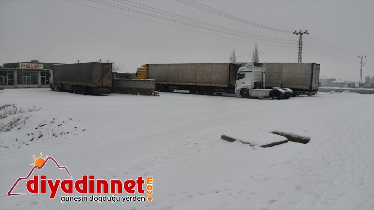 yağışı zor yaşattı kar  AĞRI Yoğun sürücülere anlar - 4