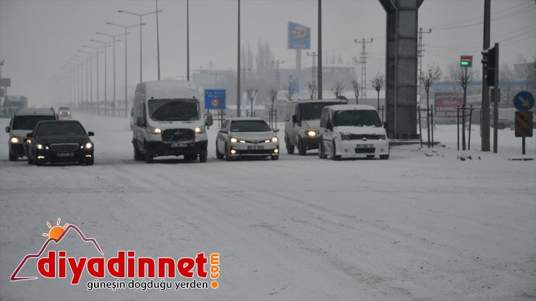 sürücülere zor kar Yoğun AĞRI yaşattı  anlar - yağışı 2