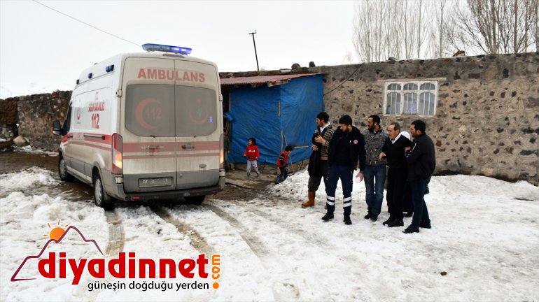 Yolu ulaştırıldı çalışmayla - hasta kapanan AĞRI saatlik köydeki hastaneye 3 3