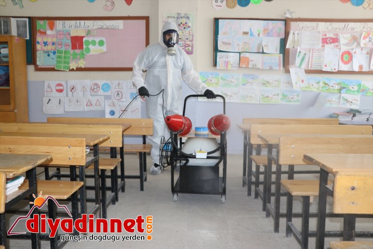 okul yeni edildi 517 AĞRI koronavirüs - dezenfekte karşı tip salgınına 8