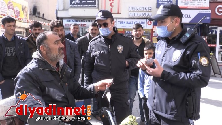 Ağrı da sokaklar Evde kal uyarılarına rağmen dolup taştı2