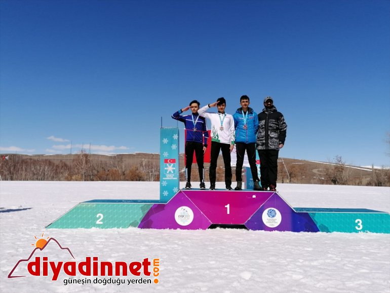 Ağrılı sporcuların kayak başarısı