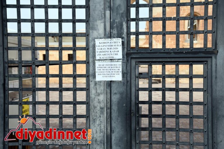 tedbirleri Sarayı ziyarete Paşa İshak koronavirüs kapsamında kapatıldı 8