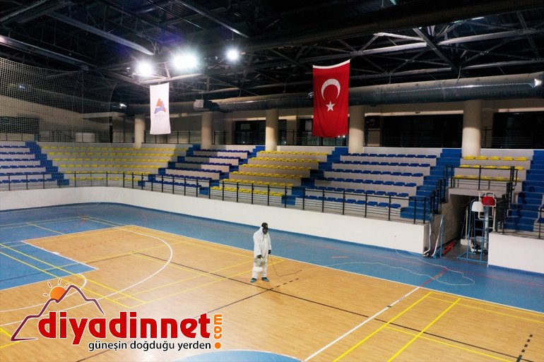 karşı - dezenfekte AĞRI yapıldı Kovid-19