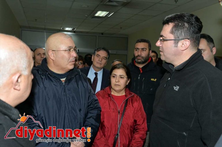 Erzurum Valisi Memiş, Ağrı'daki roketli saldırıda yaralananları ziyaret etti