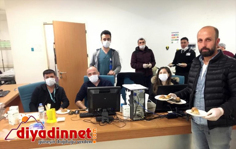 çiçek tatlı çalışanlarına ve Erzincan