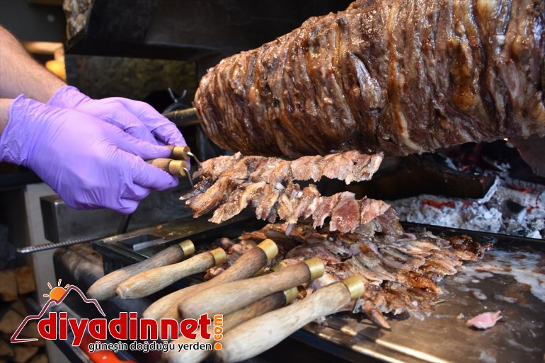 Cağ paket kadayıf dolması - ve süslüyor sofraları servisle ERZURUM kebabı 2