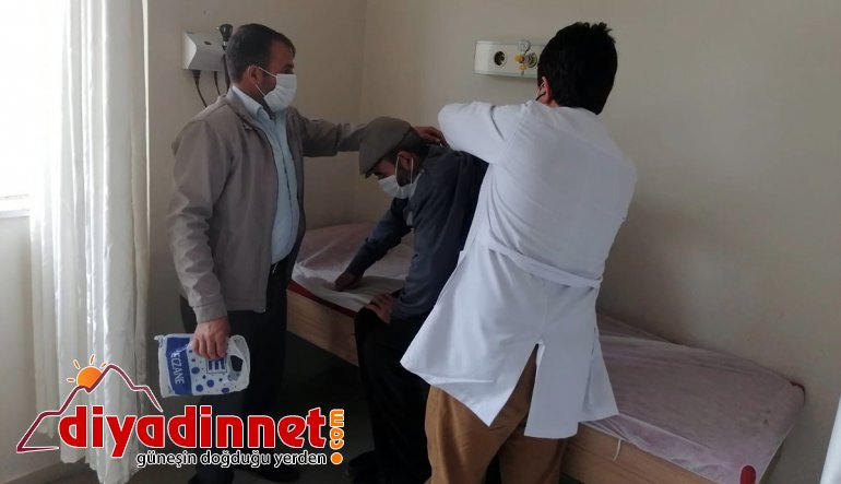 Tutak'ta hastanın yardımına "Vefa Sosyal Destek Grubu" koştu