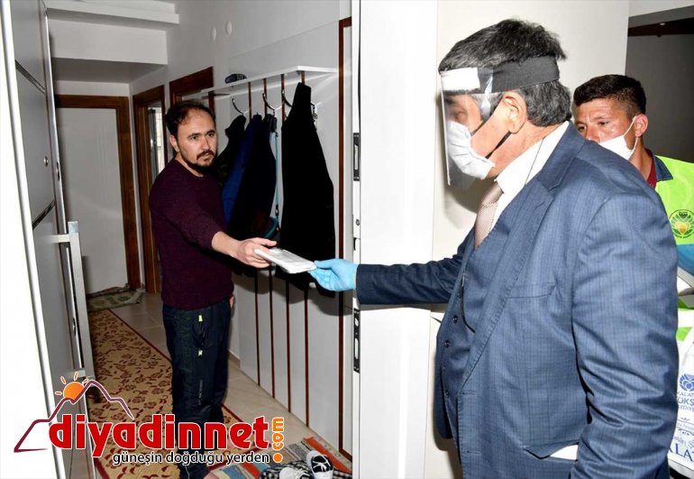 dağıtılacak tarafından maske 500 belediye Malatya