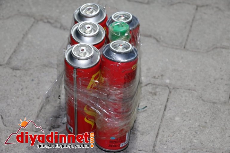 kişi molotofkokteyliyle polise EYP Yol 5 kapatıp - saldıran ve VAN tutuklandı 7