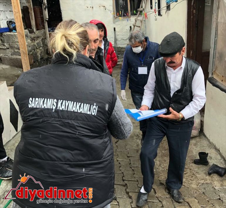 ekibi  bin kişinin ihtiyacını 5 821 Vefa karşıladı Kars